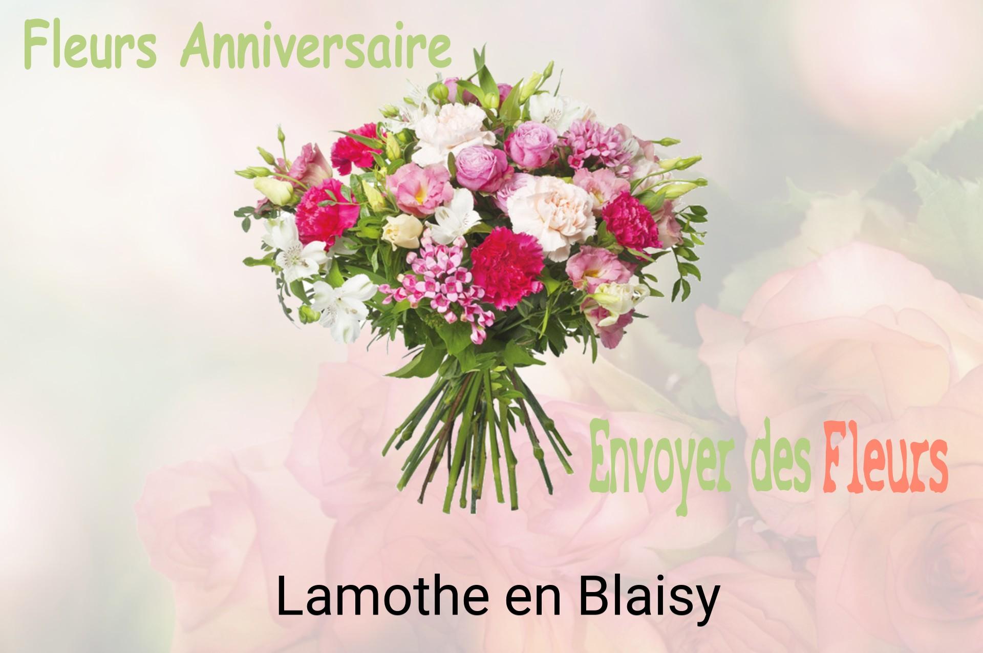 Bouquet de fleurs d’anniversaire livré à Lamothe-en-Blaisy