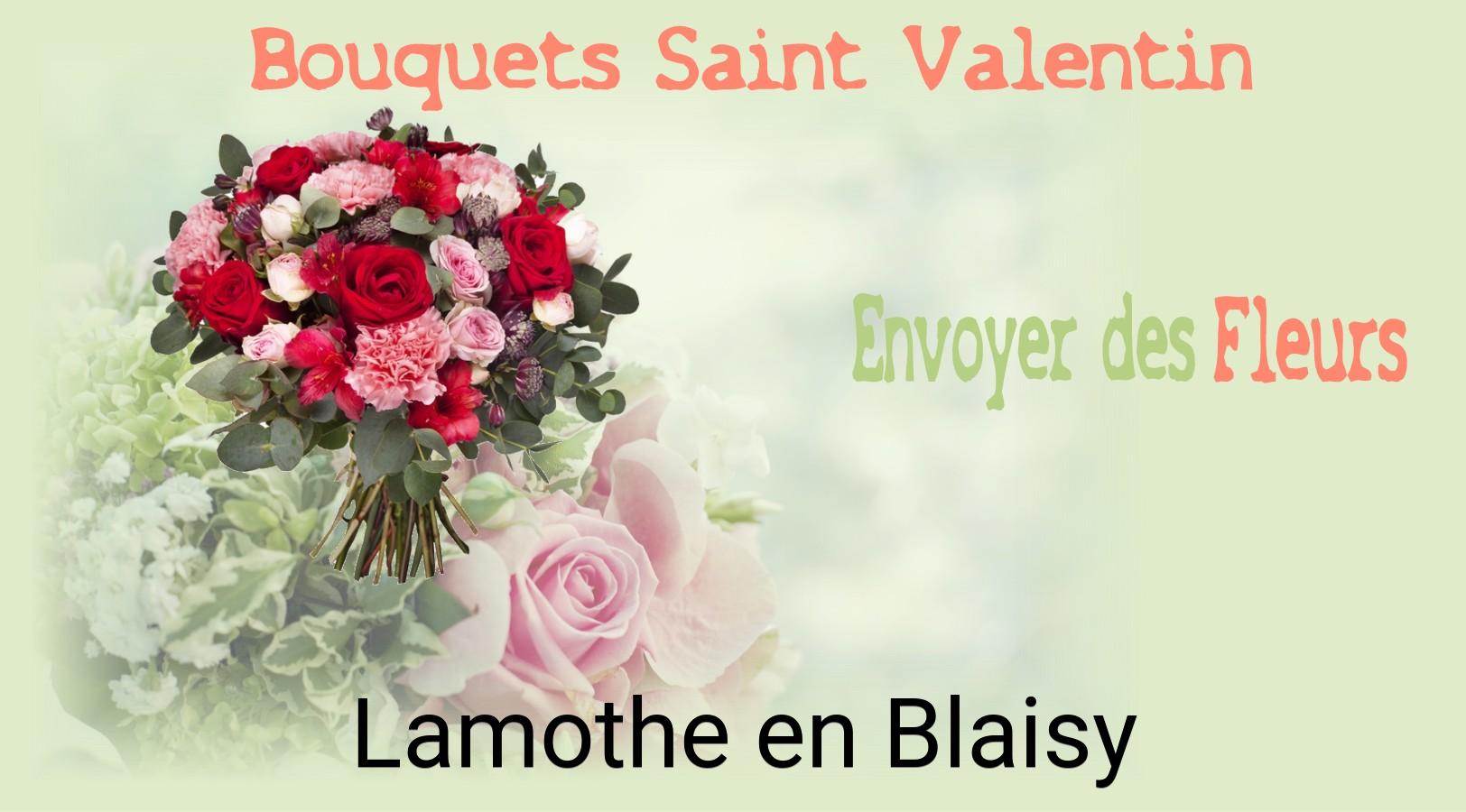Roses de Saint-Valentin livrées à Lamothe-en-Blaisy